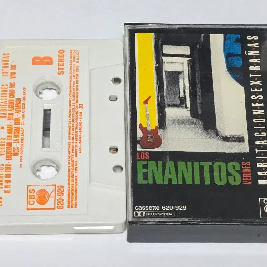 [BUNJANG] Enanitos Verdes Habitaciones Extrañas Cassette Tape (1987) / [희귀/수입] Enanitos Verdes - Habitaciones E