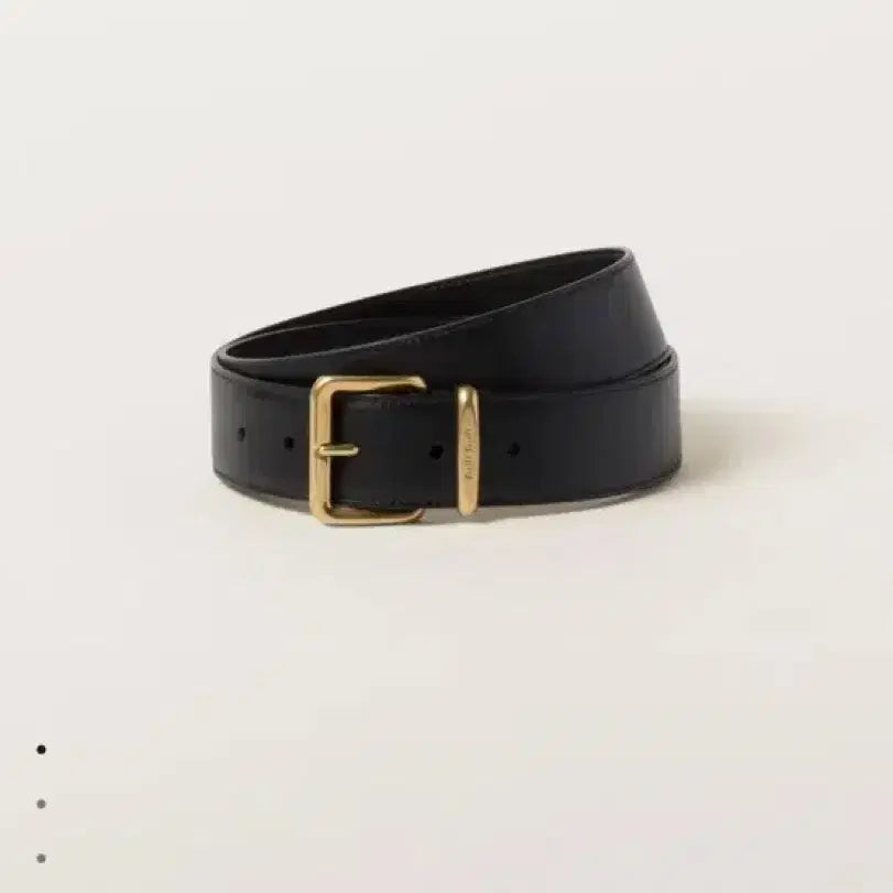 [BUNJANG] Miu Miu Leather Belt 85 / 미우미우 가죽벨트85