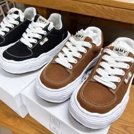 [BUNJANG] Mihara Yasuhiro Oliver Canvas Black Size 41 / [구매] 미하라 야스히로 / 올리버 캔버스 블랙 41