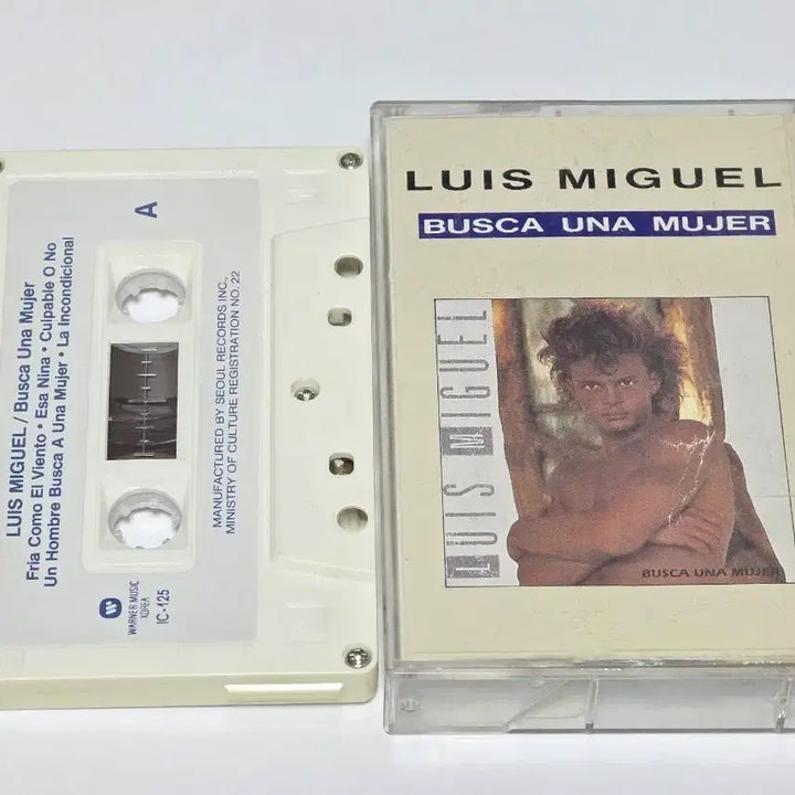 [BUNJANG] Luis Miguel Busca Una Mujer Cassette Tape (Korean Edition) / [희귀/한국판] 루이스 미구엘 Luis Miguel - Busca Una