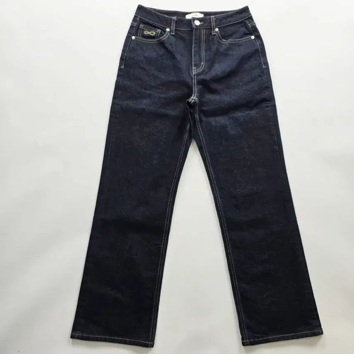[BUNJANG] PLAC Jeans Straight Fit Dark Wash Denim Size 26 / 플랙진 청바지 일자 진청 약스판 데님 사이즈26 R5410