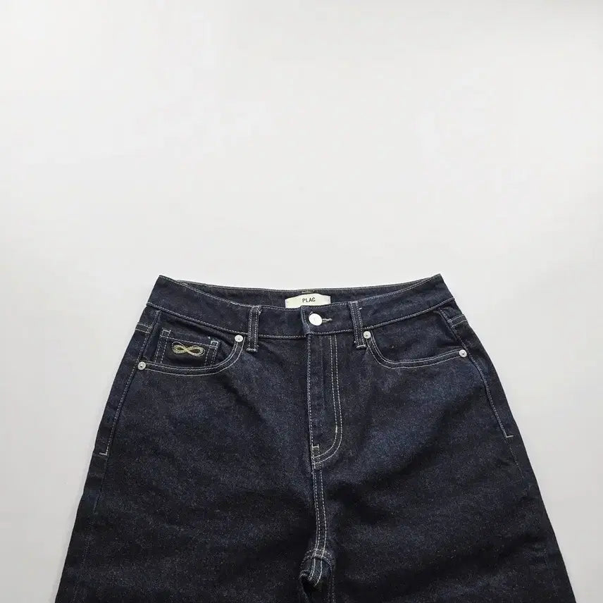[BUNJANG] PLAC Jeans Straight Fit Dark Wash Denim Size 26 / 플랙진 청바지 일자 진청 약스판 데님 사이즈26 R5410