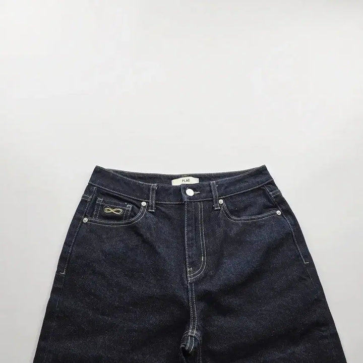[BUNJANG] PLAC Jeans Straight Fit Dark Wash Denim Size 26 / 플랙진 청바지 일자 진청 약스판 데님 사이즈26 R5410