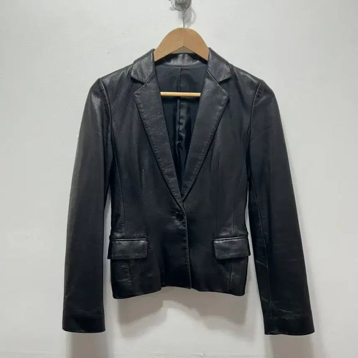 [BUNJANG] Black Leather Women&