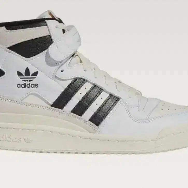 [BUNJANG] Adidas Forum 84 High White Black Shoes US 4 / 220 아디다스 포럼84 하이 화이트 블랙 신발 운동화 us4