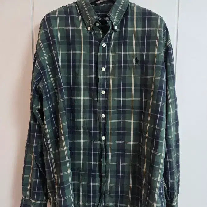 [BUNJANG] Polo Ralph Lauren 100% Cotton Check Shirt / POLO Ralph Lauren 의 100% 면 체크 셔츠