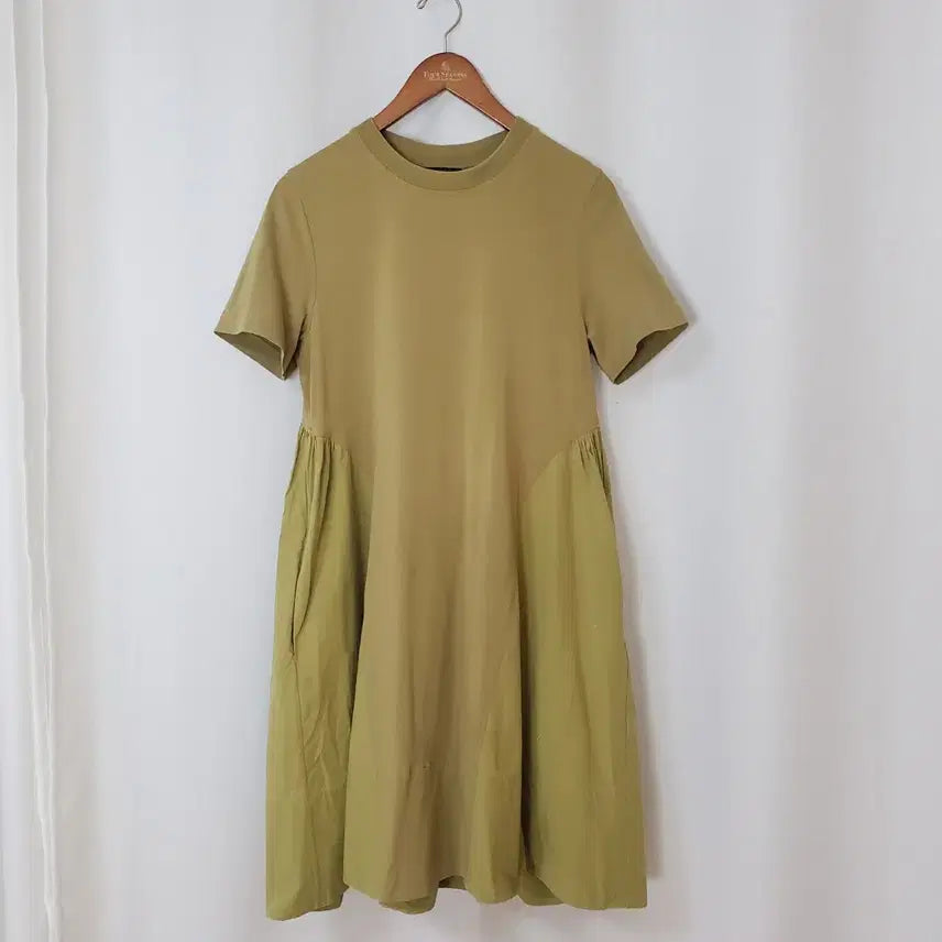 [BUNJANG] COS Cotton Dress Olive M / 코스 원피스 M