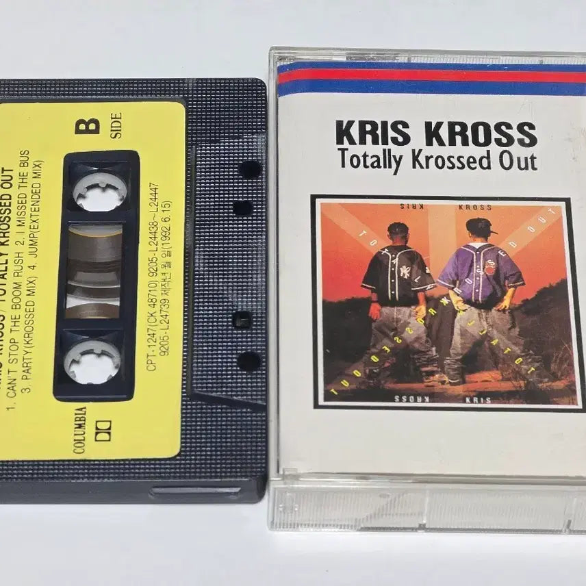[BUNJANG] Kris Kross Totally Krossed Out Cassette Tape / Kris Kross - Totally Krossed Out 카세트 테이프