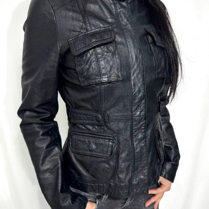 [BUNJANG] Vintage Lambskin Leather Jacket / Vintage Lambskin leather jacket