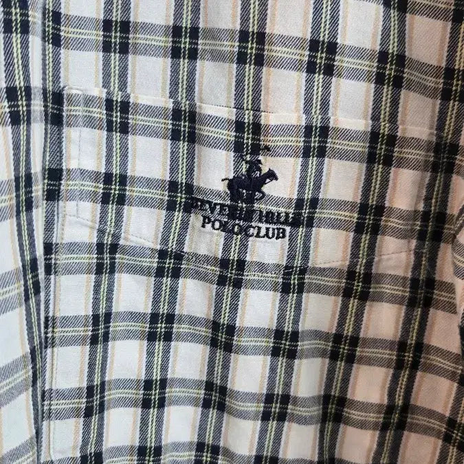 [BUNJANG] Beverly Hills Polo Club Plaid Long Sleeve Shirt / 베벌리힐스 폴로클럽 체크 긴팔 셔츠