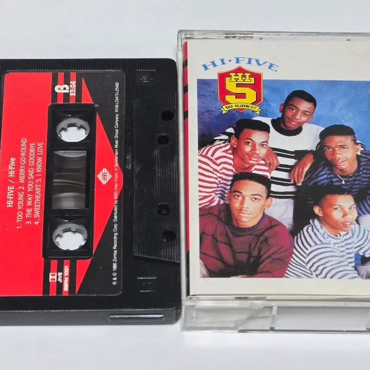 [BUNJANG] Hi-Five 1st Album Cassette Tape / 90년대 R&amp;B 전설 Hi-Five 1집 카세트 테이프 팝니다
