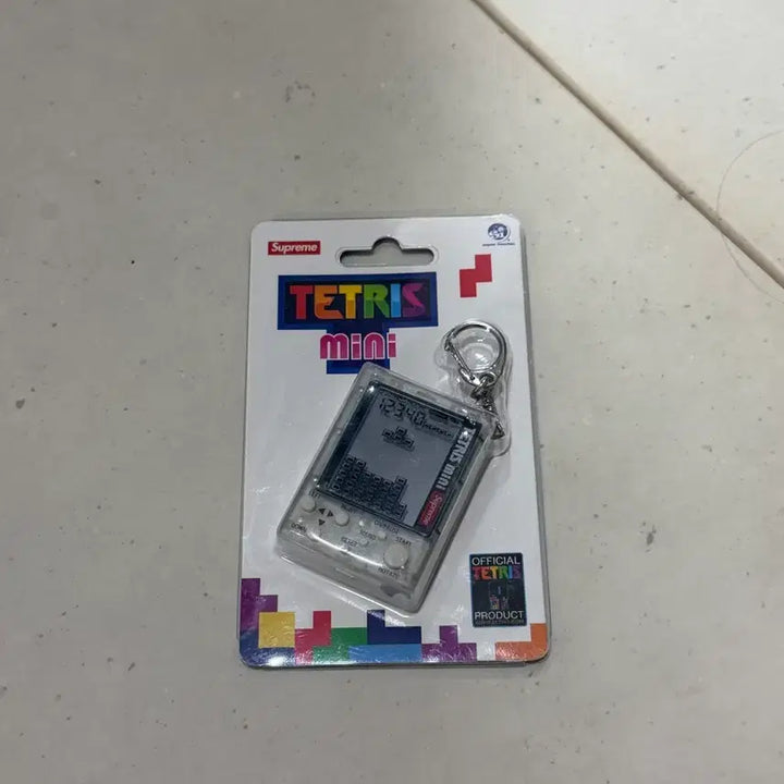 [BUNJANG] Supreme x Tetris Mini Clear Keychain 24SS / 슈프림 x 테트리스 미니 클리어 - 24SS (국내 정식 발매 제품)