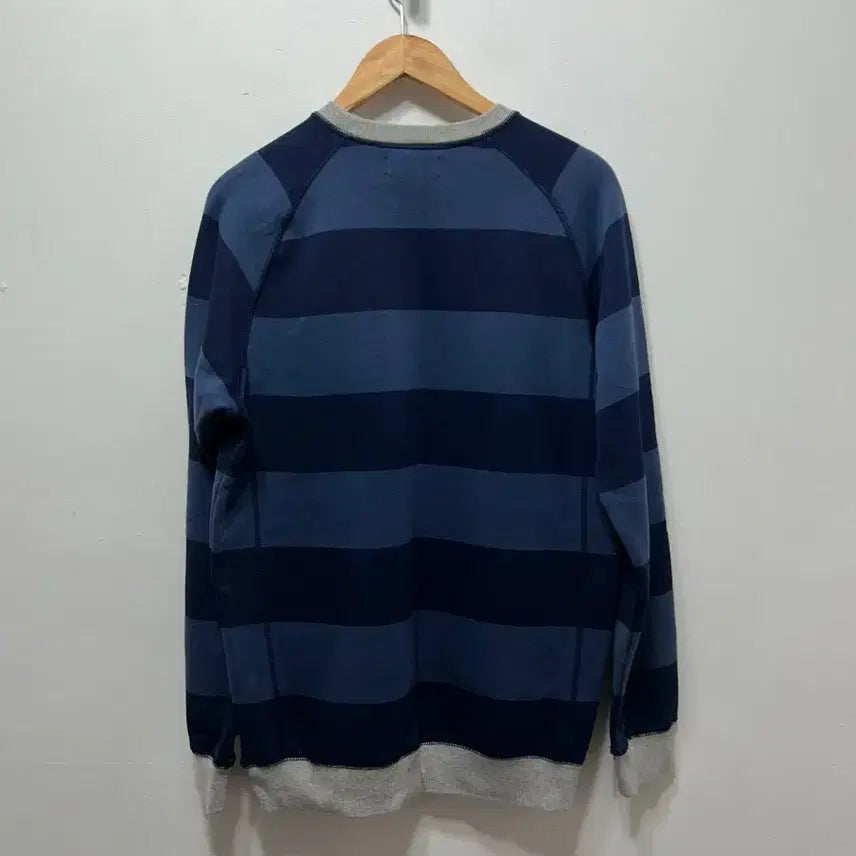 [BUNJANG] Adidas Striped Sweatshirt L / 아디다스 스트라이프 맨투맨 티셔츠 L