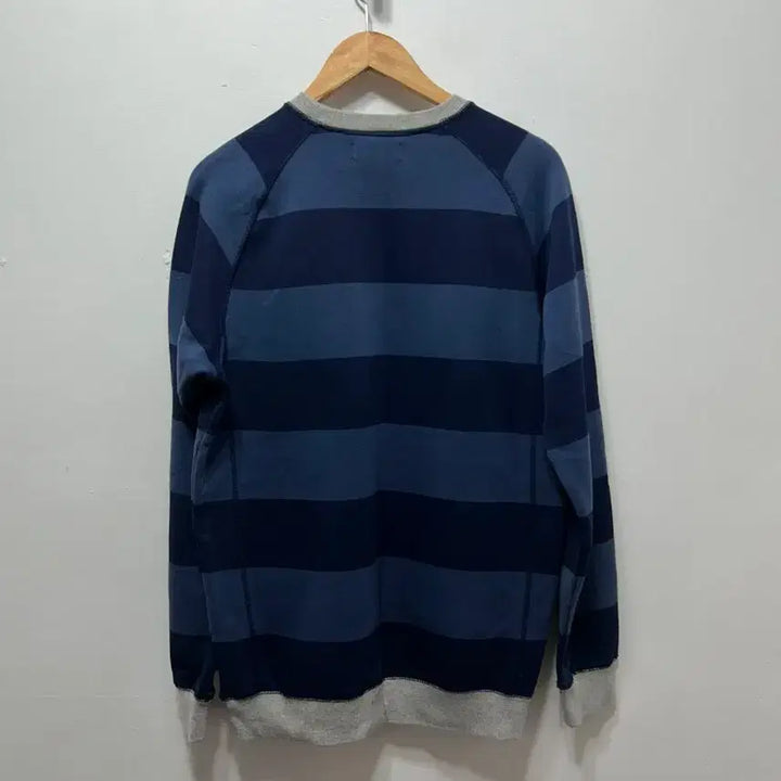 [BUNJANG] Adidas Striped Sweatshirt L / 아디다스 스트라이프 맨투맨 티셔츠 L