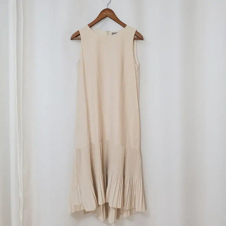 [BUNJANG] COS Pleated Cotton Dress Skin Beige / 코스 원피스36