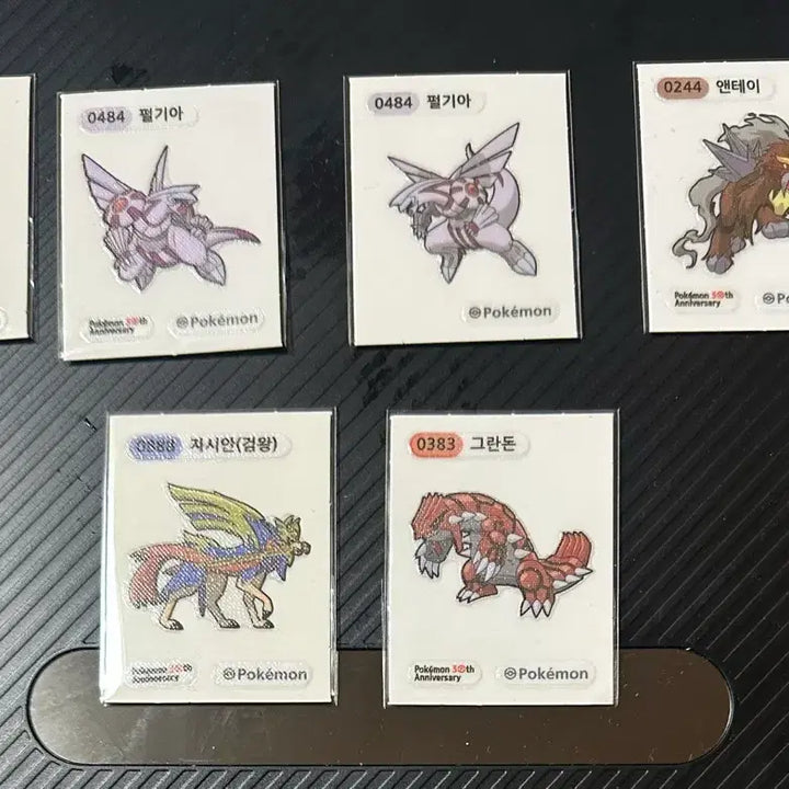 [BUNJANG] Pokemon 30th Anniversary Sticker Collection / 포켓몬 30주년 기념 띠부띠부씰