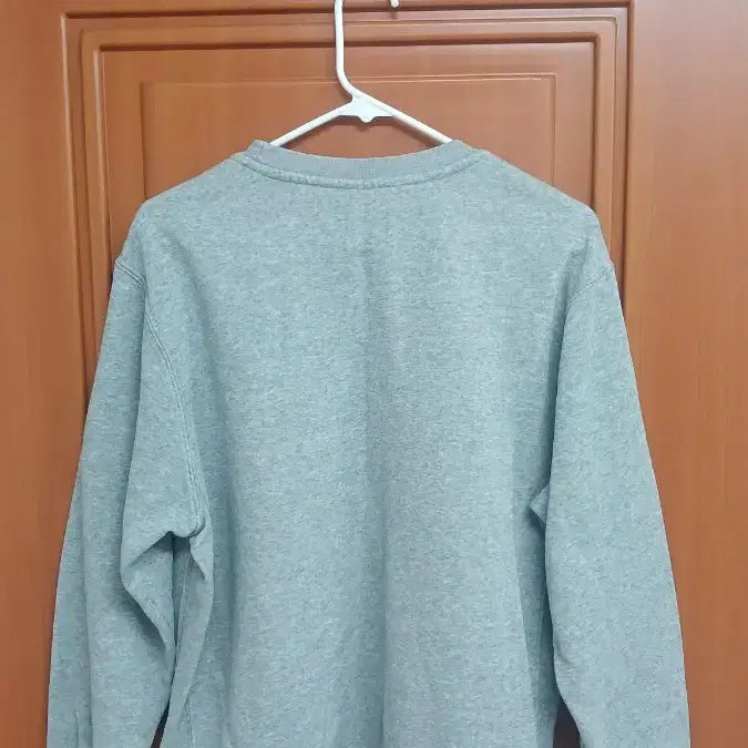 [BUNJANG] Nike Swoosh Sweatshirt Gray / 나이키 스우시 맨투맨 회색