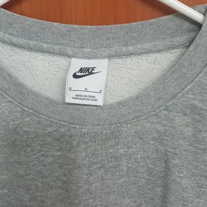 [BUNJANG] Nike Swoosh Sweatshirt Gray / 나이키 스우시 맨투맨 회색