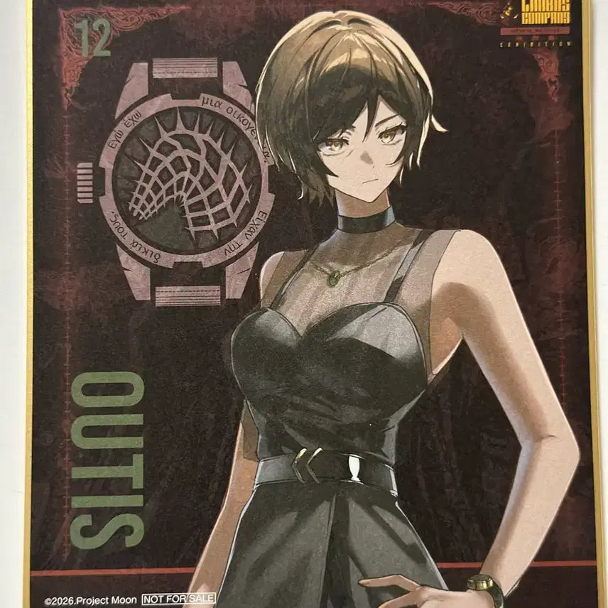 [BUNJANG] Limbus Company Otis Shikishi / 림버스 컴퍼니 오티스 색지 판매