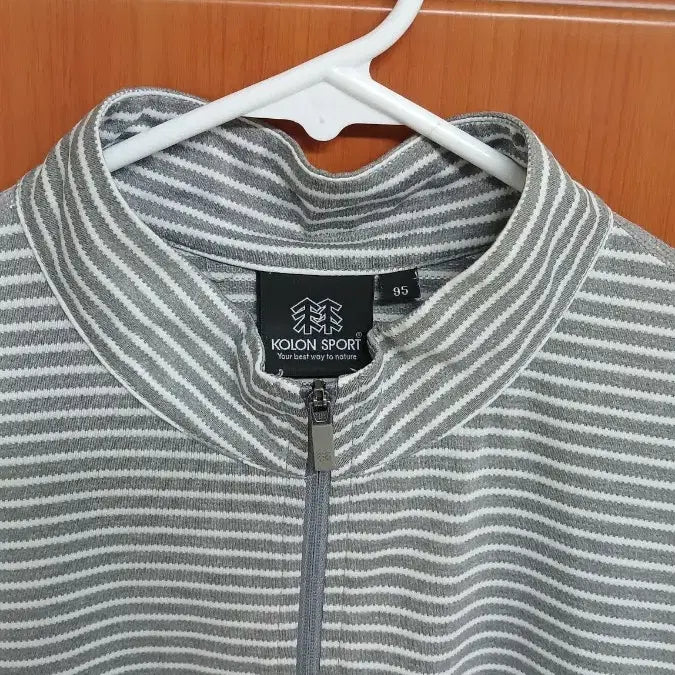 [BUNJANG] Black Yak Stripe Long Sleeve T-Shirt / 블랙야크 스트라이프 긴팔 티셔츠