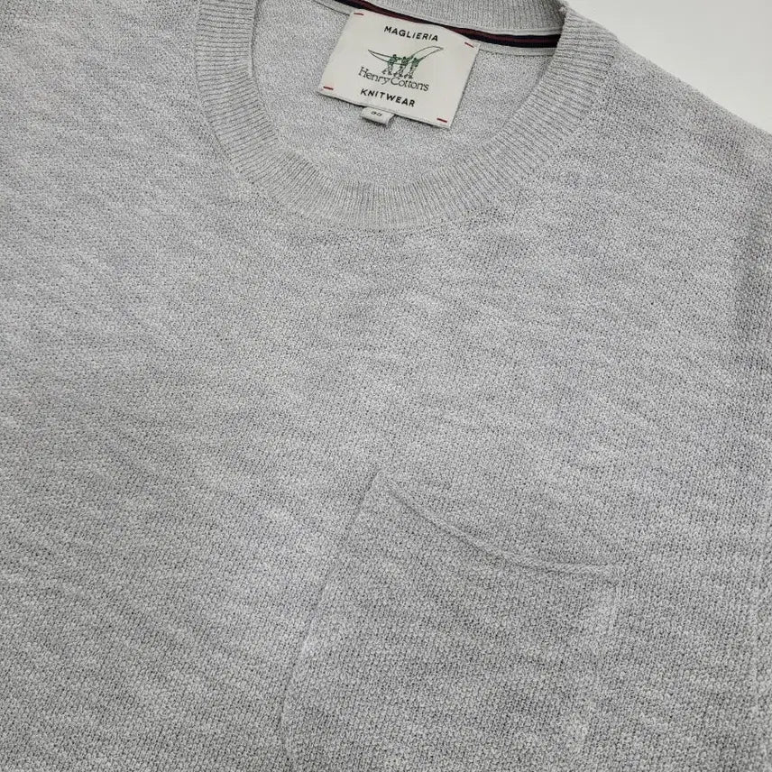 [BUNJANG] Henry Cottons Heather Knit Short Sleeve Sweater (Men&