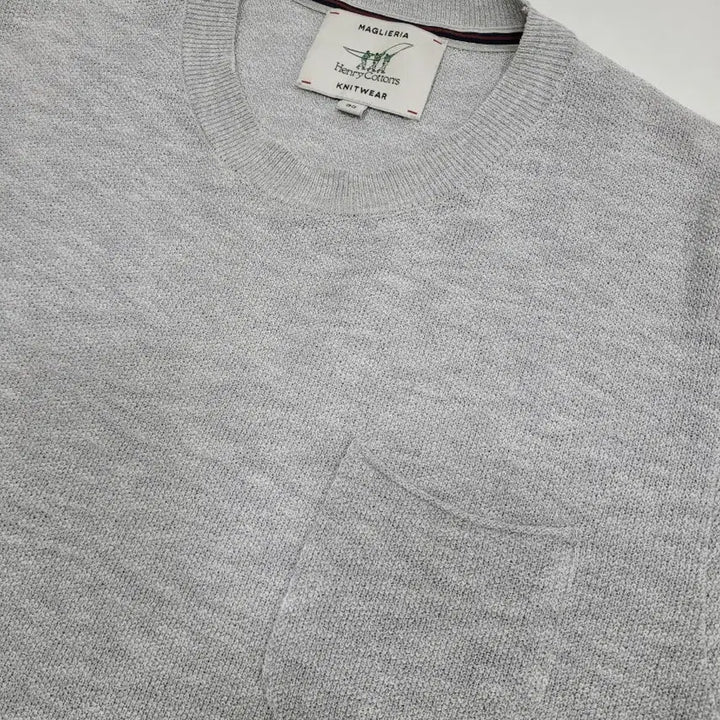 [BUNJANG] Henry Cottons Heather Knit Short Sleeve Sweater (Men&