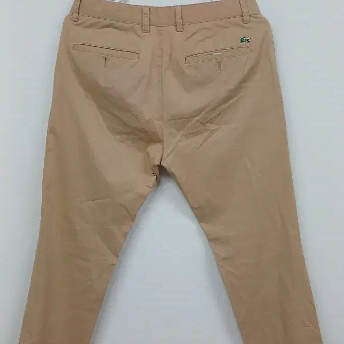 [BUNJANG] Lacoste Beige Cotton Pants HH133E-42 / 라코스테 면바지 HH133E-42