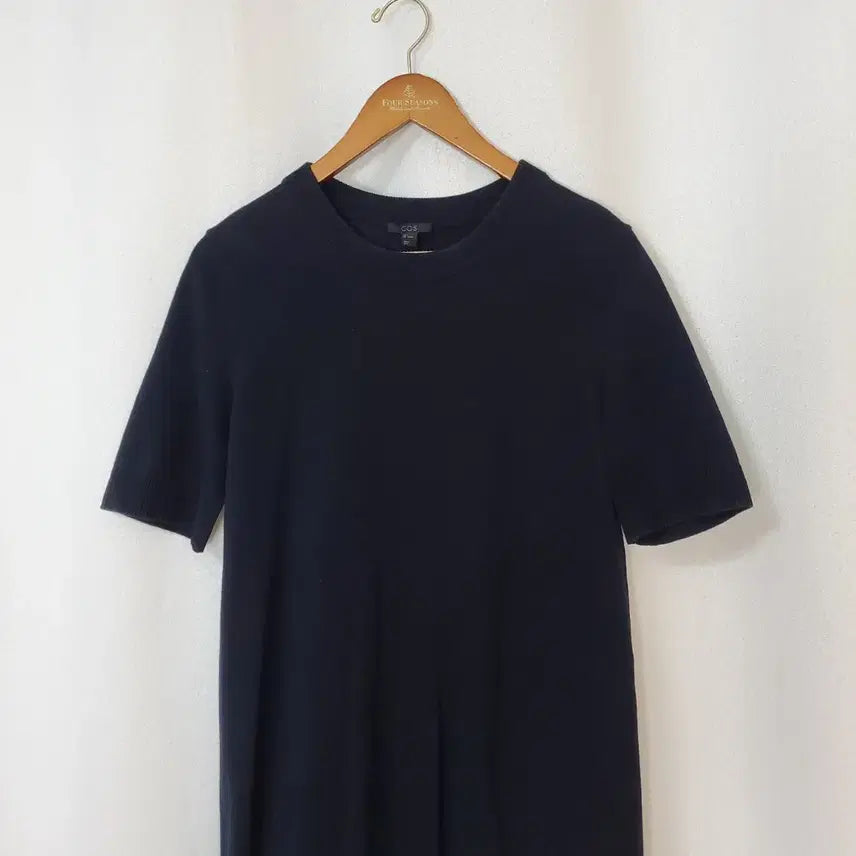 [BUNJANG] COS Knit Dress Dark Navy &amp; White S / 코스 니트원피스S