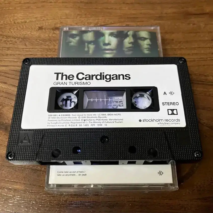 [BUNJANG] Cardigans Gran Turismo Cassette Tape (90s) / 90년대 카디건스 Gran Turismo 카세트테이프