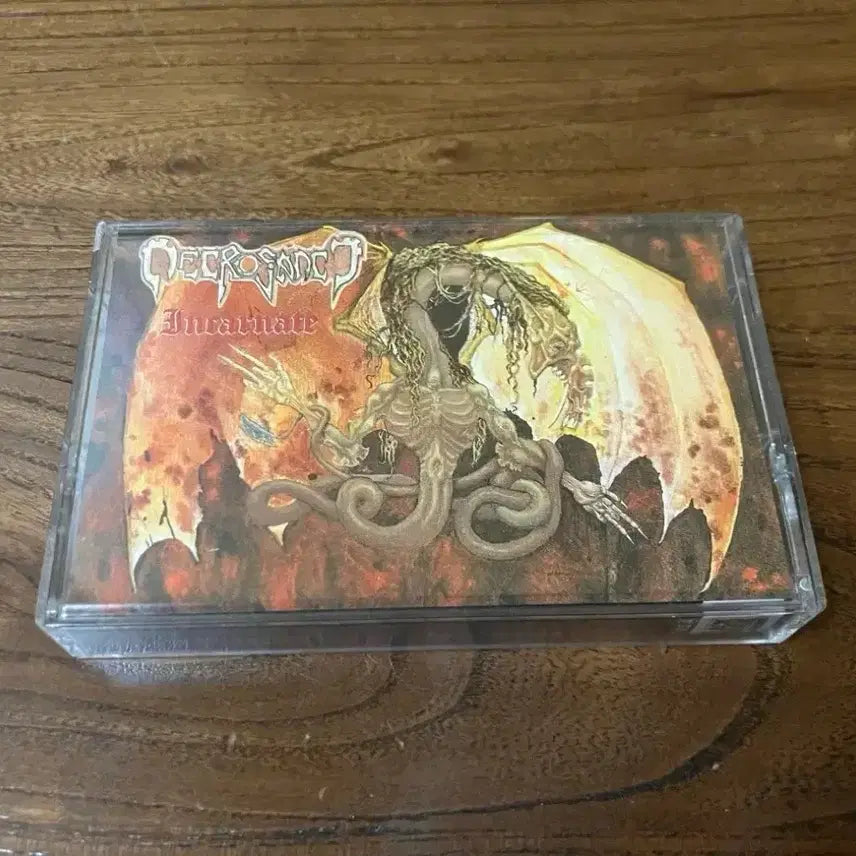 [BUNJANG] Necrosant Incarnate British Death Metal Band Cassette Tape / 네크로산트 Incarnate 영국 데스메탈 밴드 카세트테이프