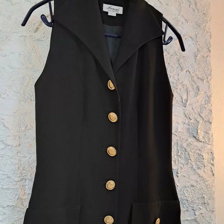 [BUNJANG] Black Sleeveless Long Dress / (55)이탈리아콜라보. 민소매롱원피스