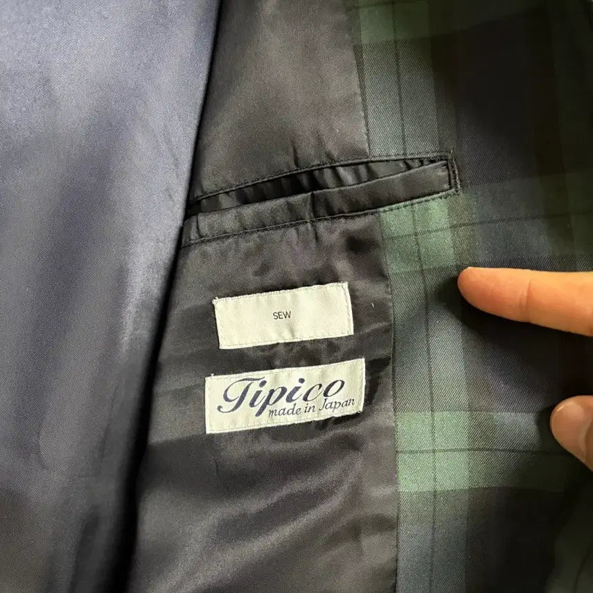 [BUNJANG] SteadyEverywhere Drizzler Jacket Black Watch / 스테디에브리웨어(SEW) 드리즐러 자켓 블랙와치(2)