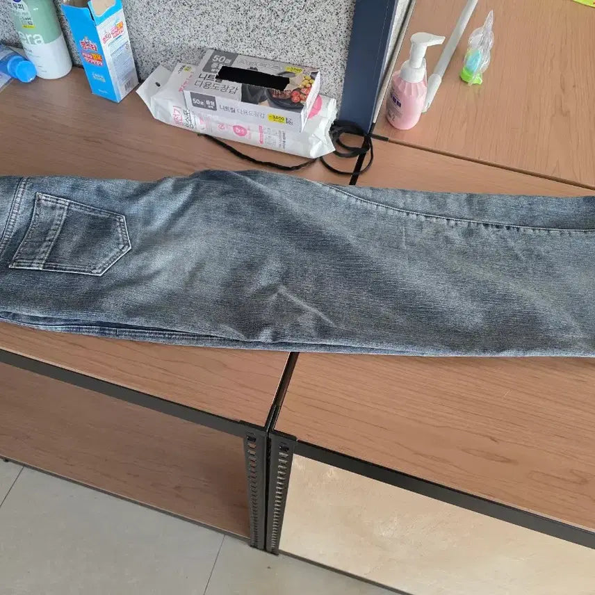 [BUNJANG] Juun.J 26SS Cat Brush Signal Denim Pants Size 48 / 준지 26ss 캣브러쉬 시그널 데님팬츠 48