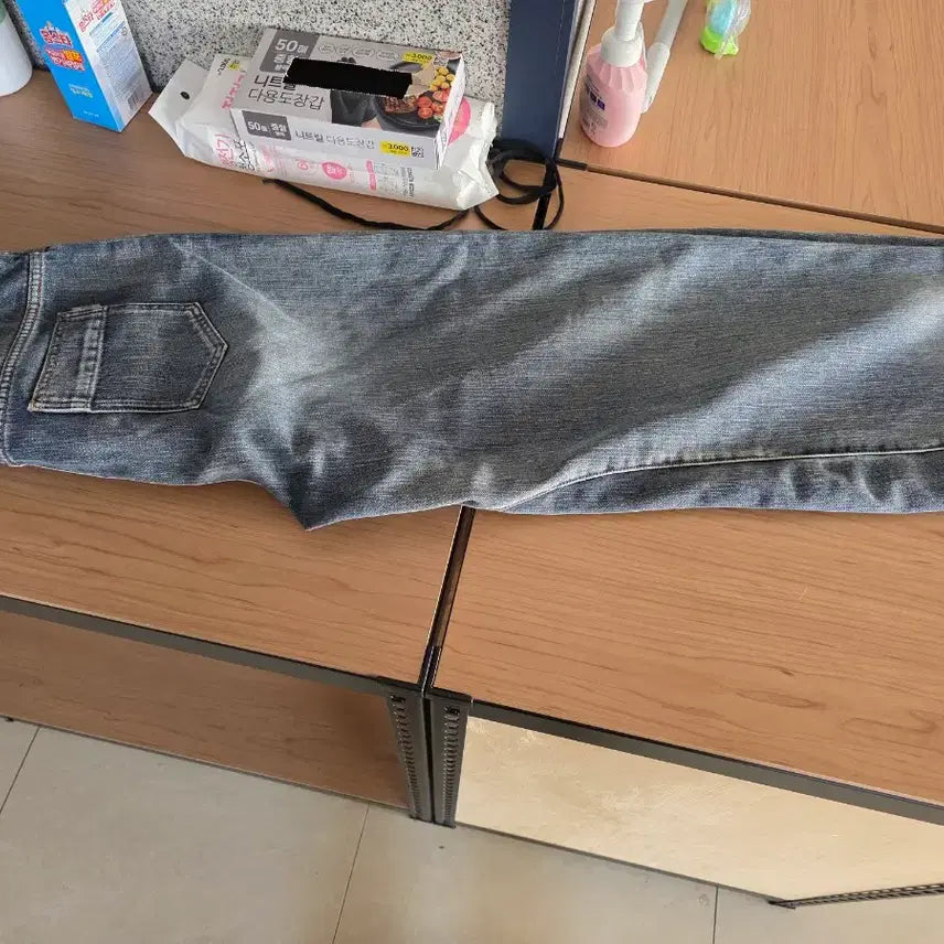 [BUNJANG] Juun.J 26SS Cat Brush Signal Denim Pants Size 48 / 준지 26ss 캣브러쉬 시그널 데님팬츠 48