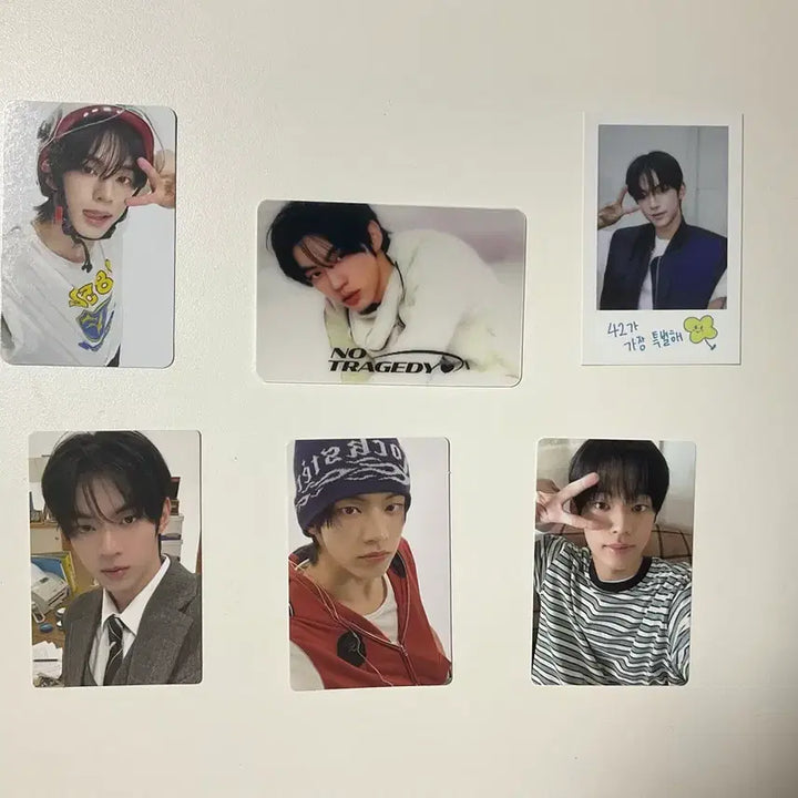 [BUNJANG] TWS Dohoon Photocard Bundle Set (6 pcs) / 투어스 도훈 포카 일괄 6장 도훈 생일박스 포카 외