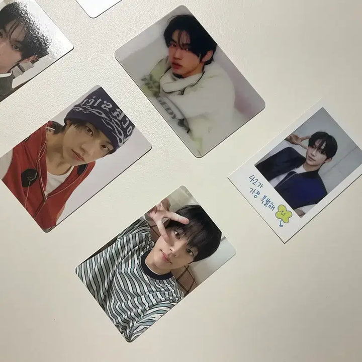 [BUNJANG] TWS Dohoon Photocard Bundle Set (6 pcs) / 투어스 도훈 포카 일괄 6장 도훈 생일박스 포카 외