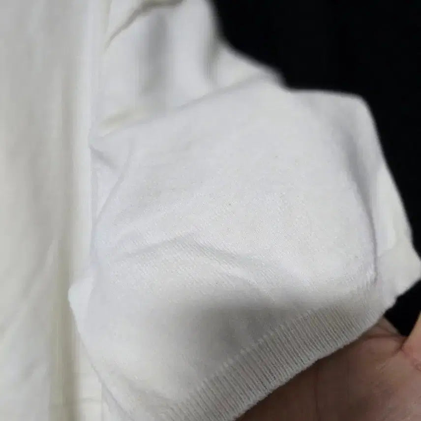 [BUNJANG] Polo Ralph Lauren Pima Cotton Short Sleeve Knit Ivory L / 폴로 랄프로렌피마코튼 반팔 니트 아이보리