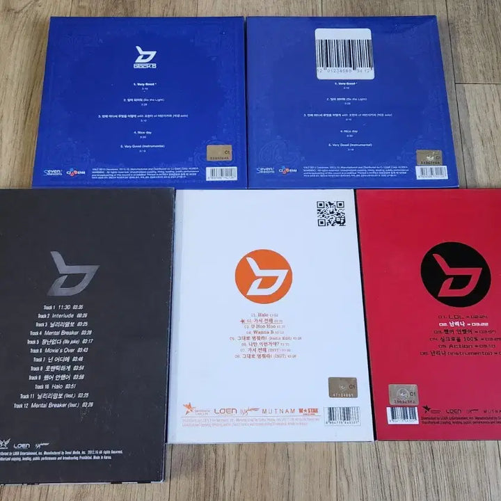 [BUNJANG] Block B Bundle Set Sealed Albums / 블락비cd(일괄 미개봉 포함)