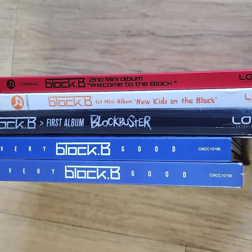 [BUNJANG] Block B Bundle Set Sealed Albums / 블락비cd(일괄 미개봉 포함)