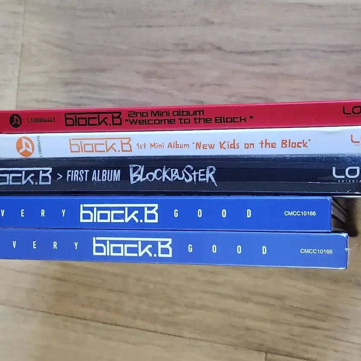 [BUNJANG] Block B Bundle Set Sealed Albums / 블락비cd(일괄 미개봉 포함)
