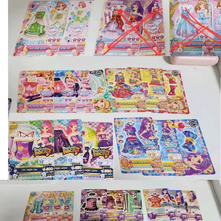 [BUNJANG] Aikatsu! I Am Star! Trading Card Bundle Set (Approx. 200 Cards) / [급전 ]아이엠스타 아이카츠 한판 대략 200장 일괄