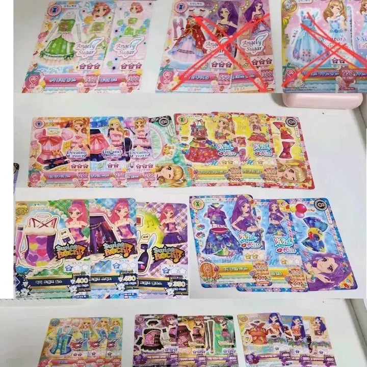 [BUNJANG] Aikatsu! I Am Star! Trading Card Bundle Set (Approx. 200 Cards) / [급전 ]아이엠스타 아이카츠 한판 대략 200장 일괄