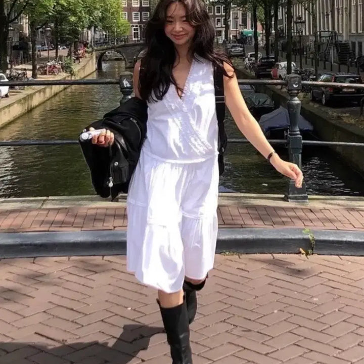 [BUNJANG] Parbang One-piece Dress M / 파르벵 원피스 m