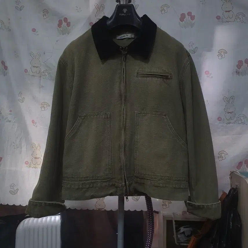 [BUNJANG] Adrielos Washed Canvas Work Jacket / 에드리엘로스    워시드   캔버스  워크 자켓