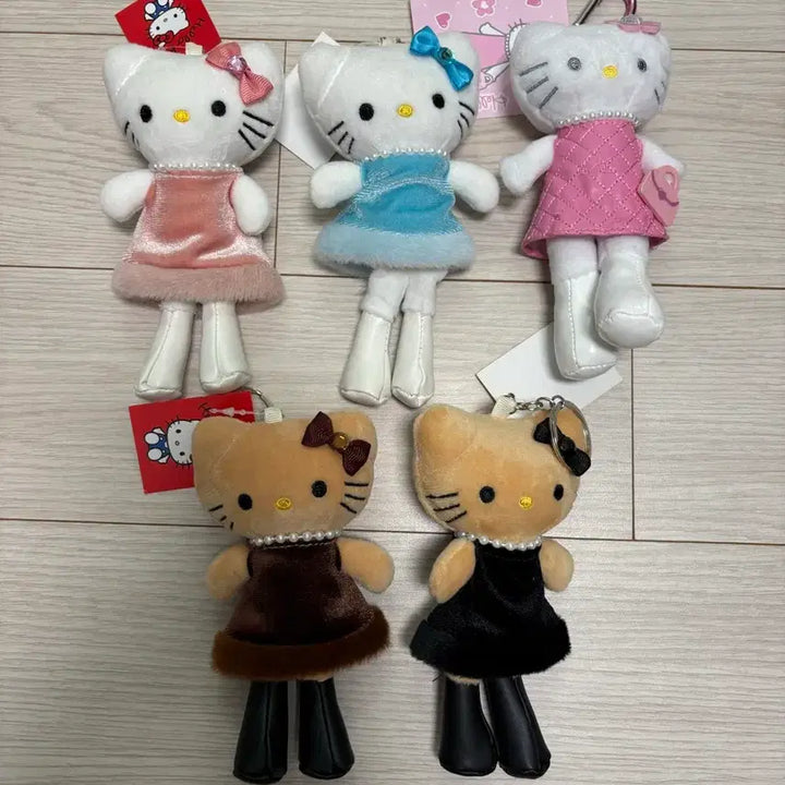 [BUNJANG] Hello Kitty Long-Legged Plush Keychain Doll / 롱다리키티 산리오 외 키링 열쇠고리 인형 저렴하게 판매합니다. (새상품)