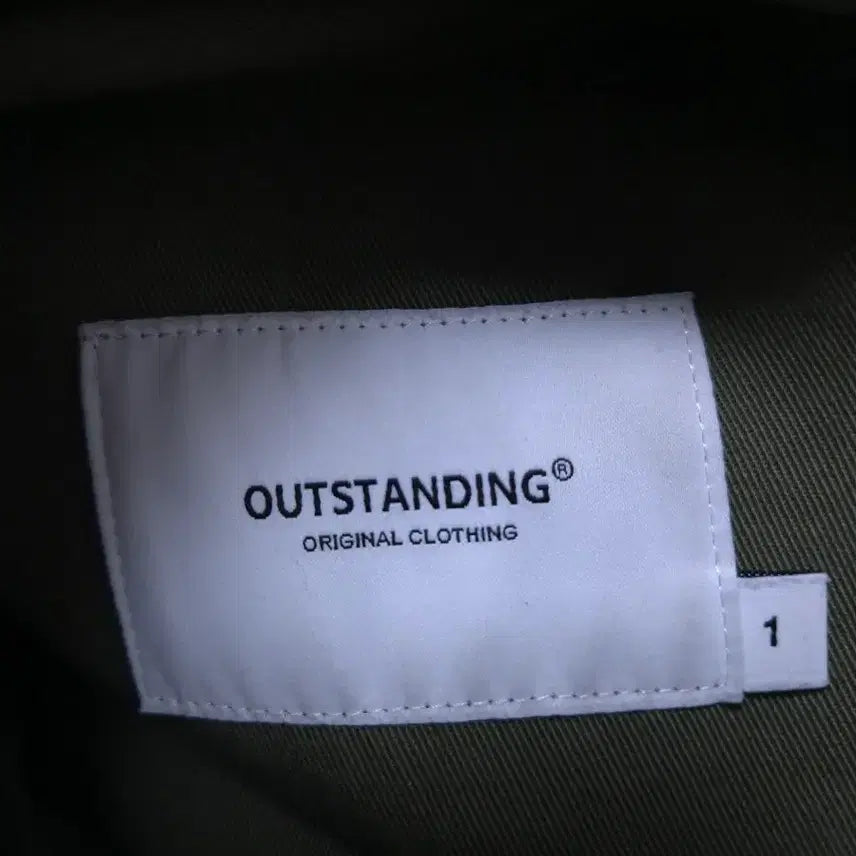 [BUNJANG] Outstanding Original Clothing Fatigue Pants Khaki / 아웃스탠딩 퍼티그 팬츠