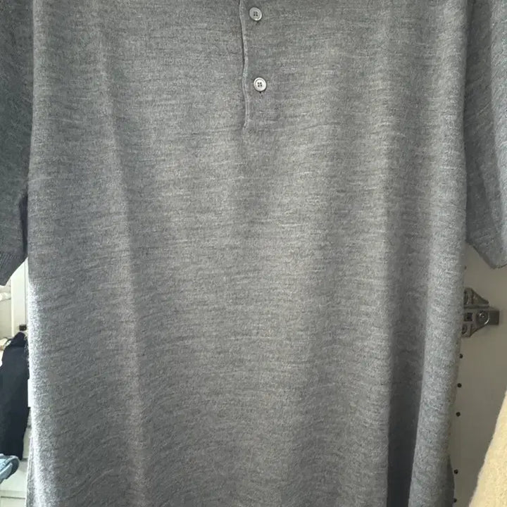 [BUNJANG] Loro Piana Cashmere Silk Blend Long Sleeve Polo Shirt / 로로피아나 카라티