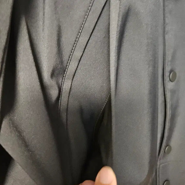 [BUNJANG] Theory Varsity Jacket Black XL / 띠어리 바시티 자켓(검정색, XL)