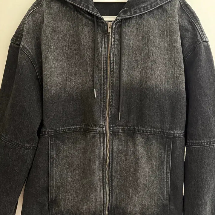 [BUNJANG] Customellow 26ss Denim Hooded Zip-Up Jacket / 26ss 커스텀멜로우 데님 후드집업 자켓