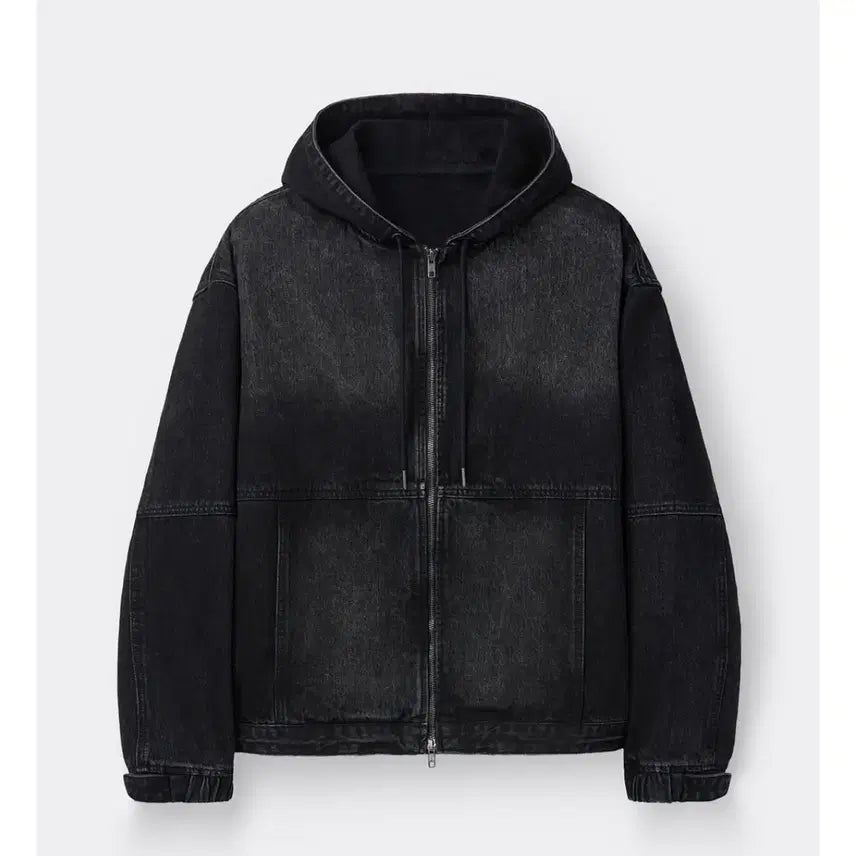 [BUNJANG] Customellow 26ss Denim Hooded Zip-Up Jacket / 26ss 커스텀멜로우 데님 후드집업 자켓